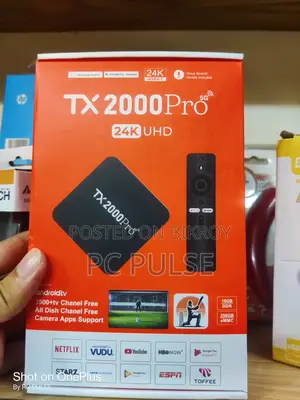 TX 2000 Pro 5G Android TV Box - Ultra HD (Brand New)