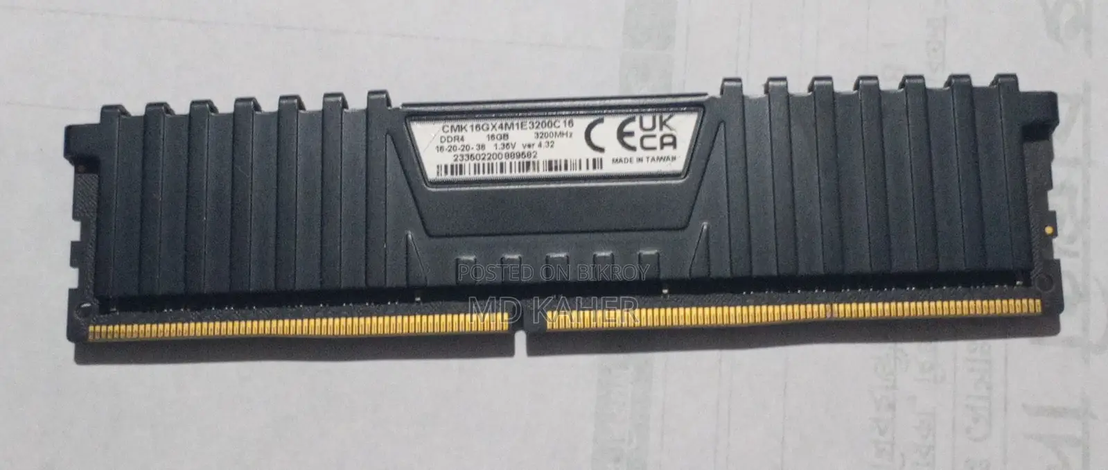 Corsair Vengeance Lpx 16gb DDR4 Dram 3200mhz RAM