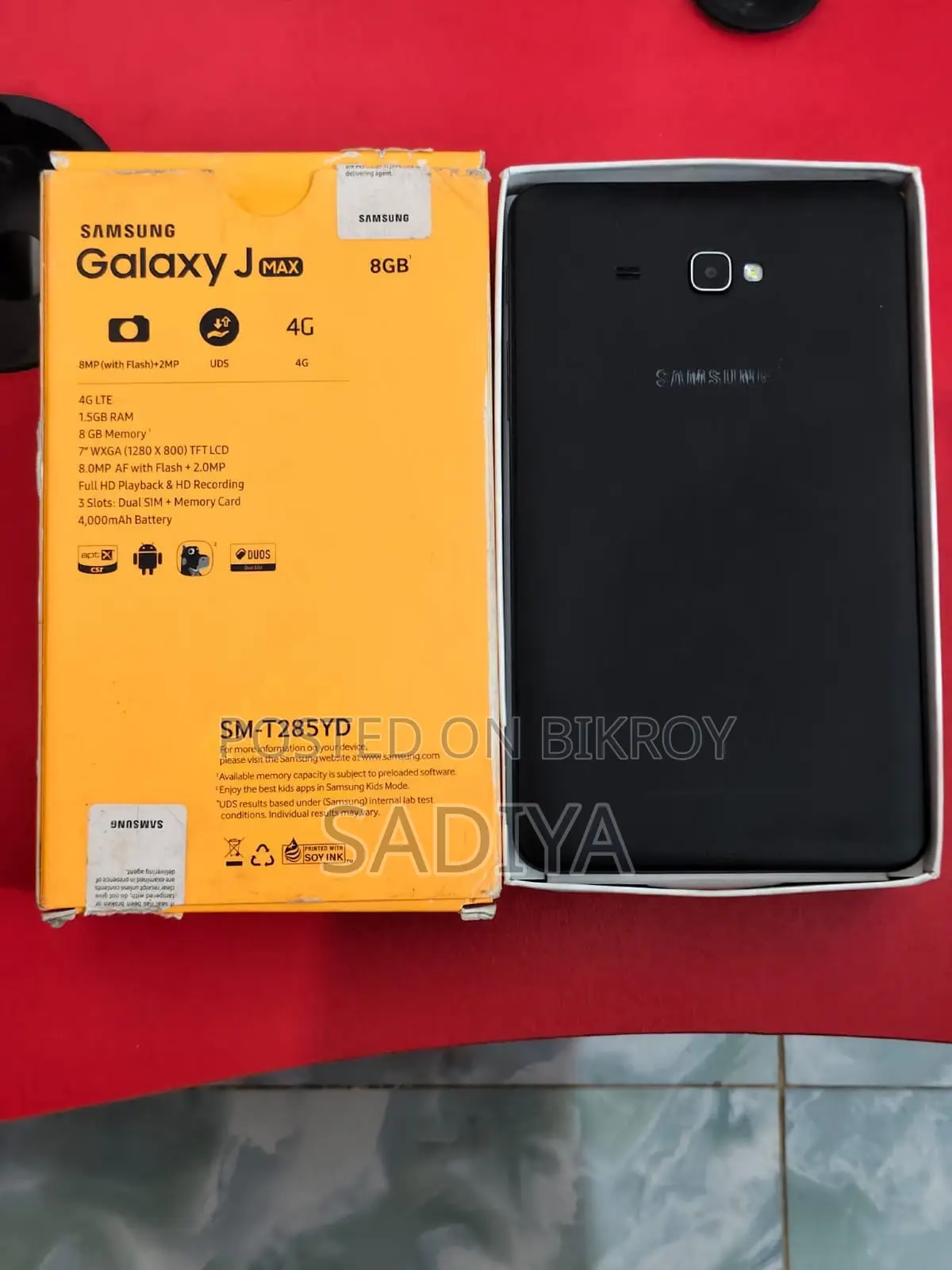 Samsung Galaxy J Max Tab SM-T285YD