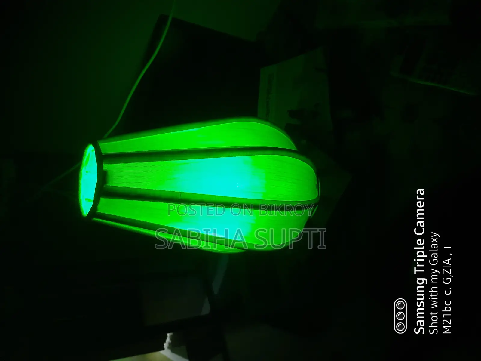 Aarong-style Table Lamp with Lampshade