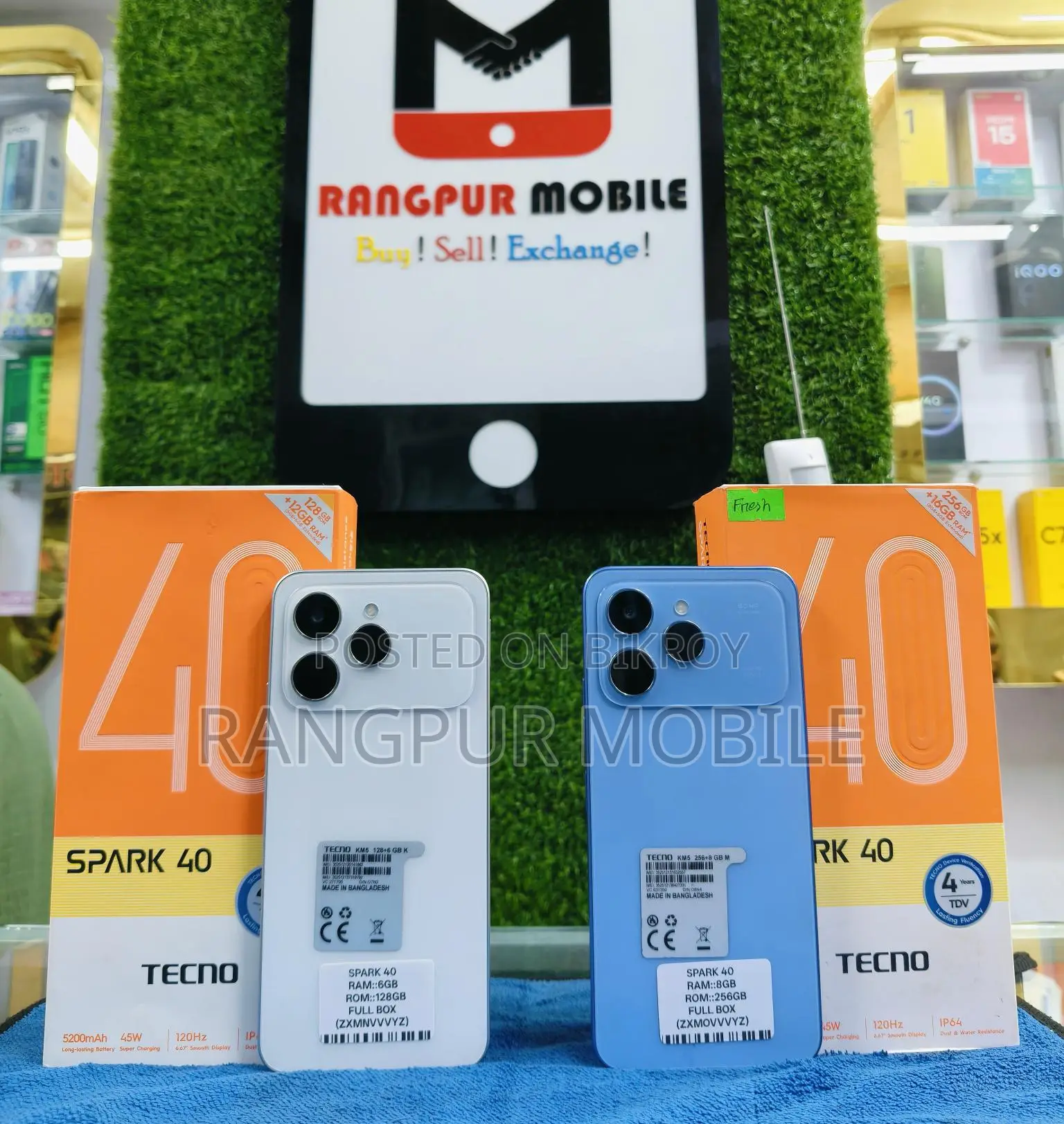Tecno Spark 40 RAMADAN OFFER (Used)