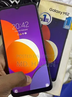 Samsung Galaxy M12 full frsh (Used)