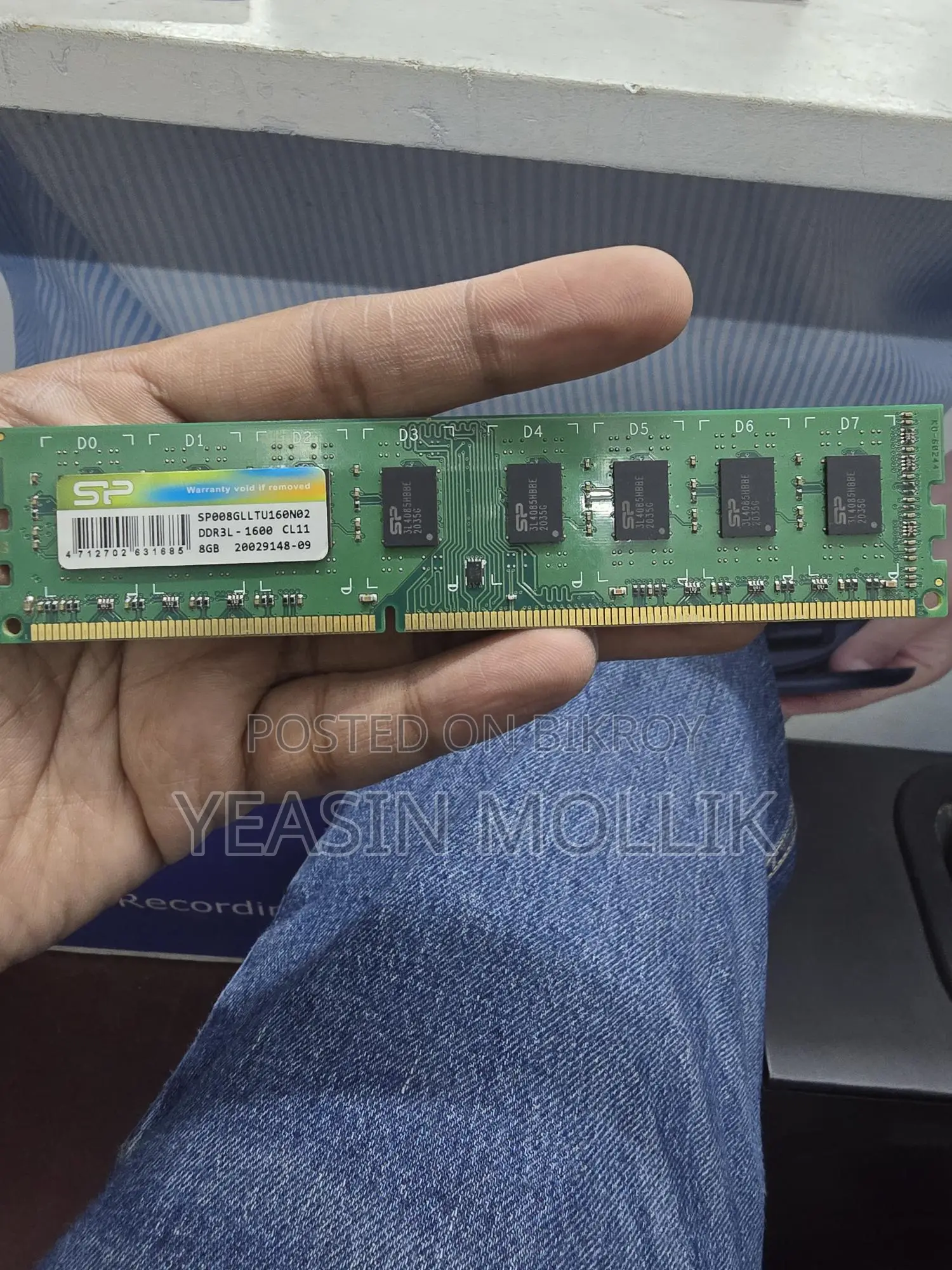 Sp Ddr3 8gb Ram