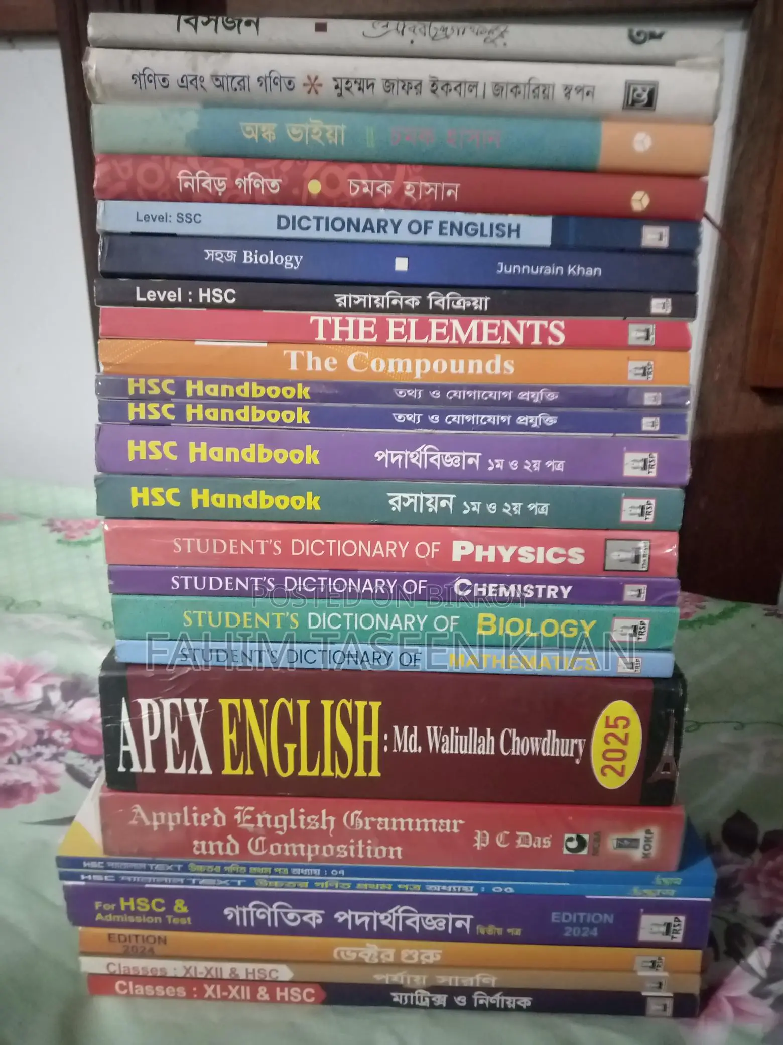 BOOKS FOR SELL !!!