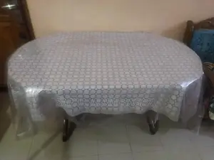 Wooden Dining Table & 6 Foam Chairs