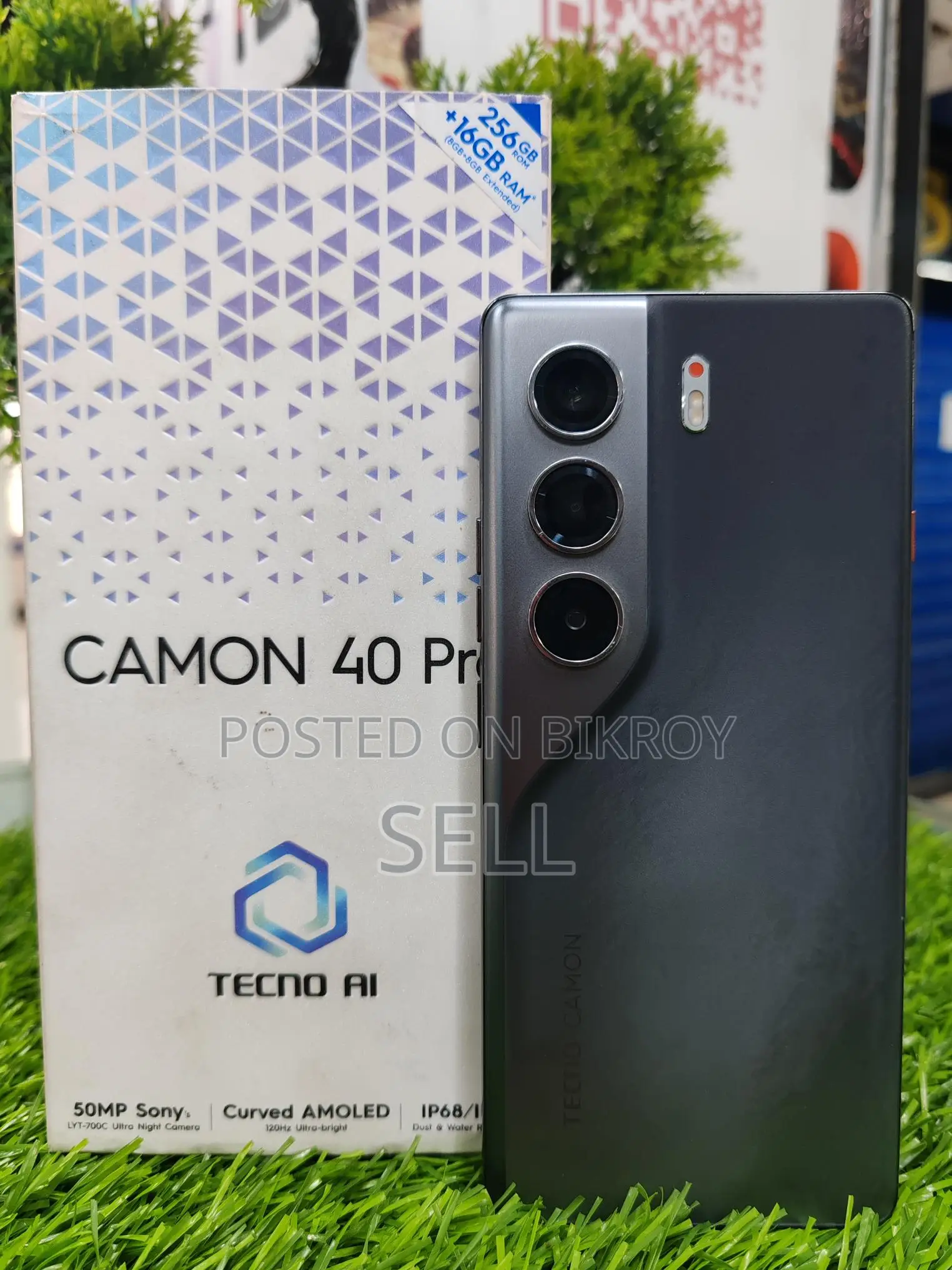 Tecno Camon 40 Pro 5g 8/256 (Used)
