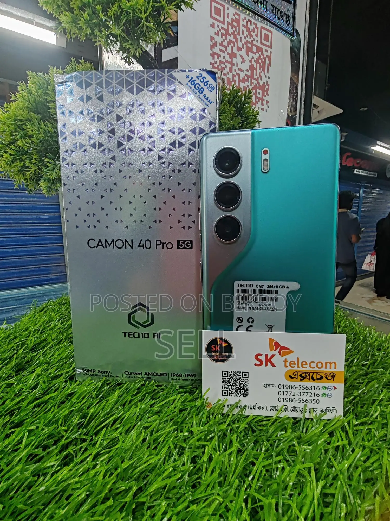 Tecno Camon 40 Pro 5g 8/256 (Used)