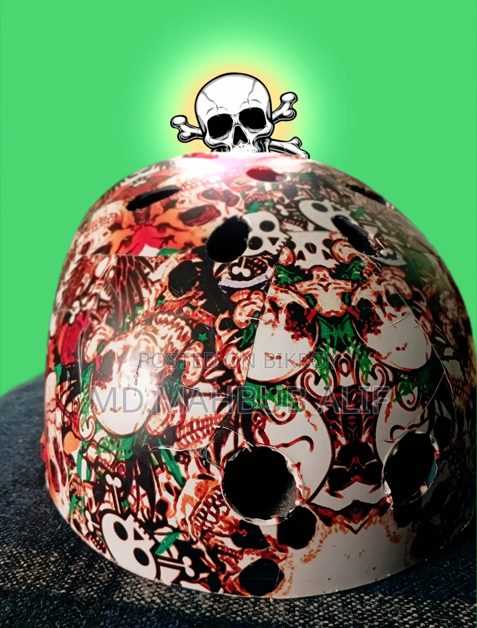 Stunt Helmet For Cycle & Skating - Customized Design