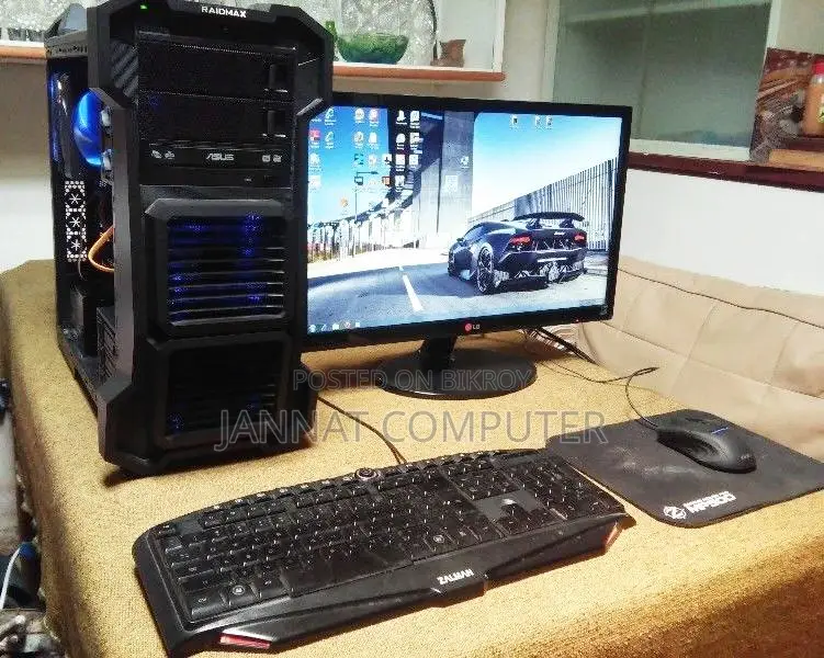 বিশাল ছাড় Dual Core+4gb Ram +Rom 320gb সাথে Ssd 128gb+lg 19" Led