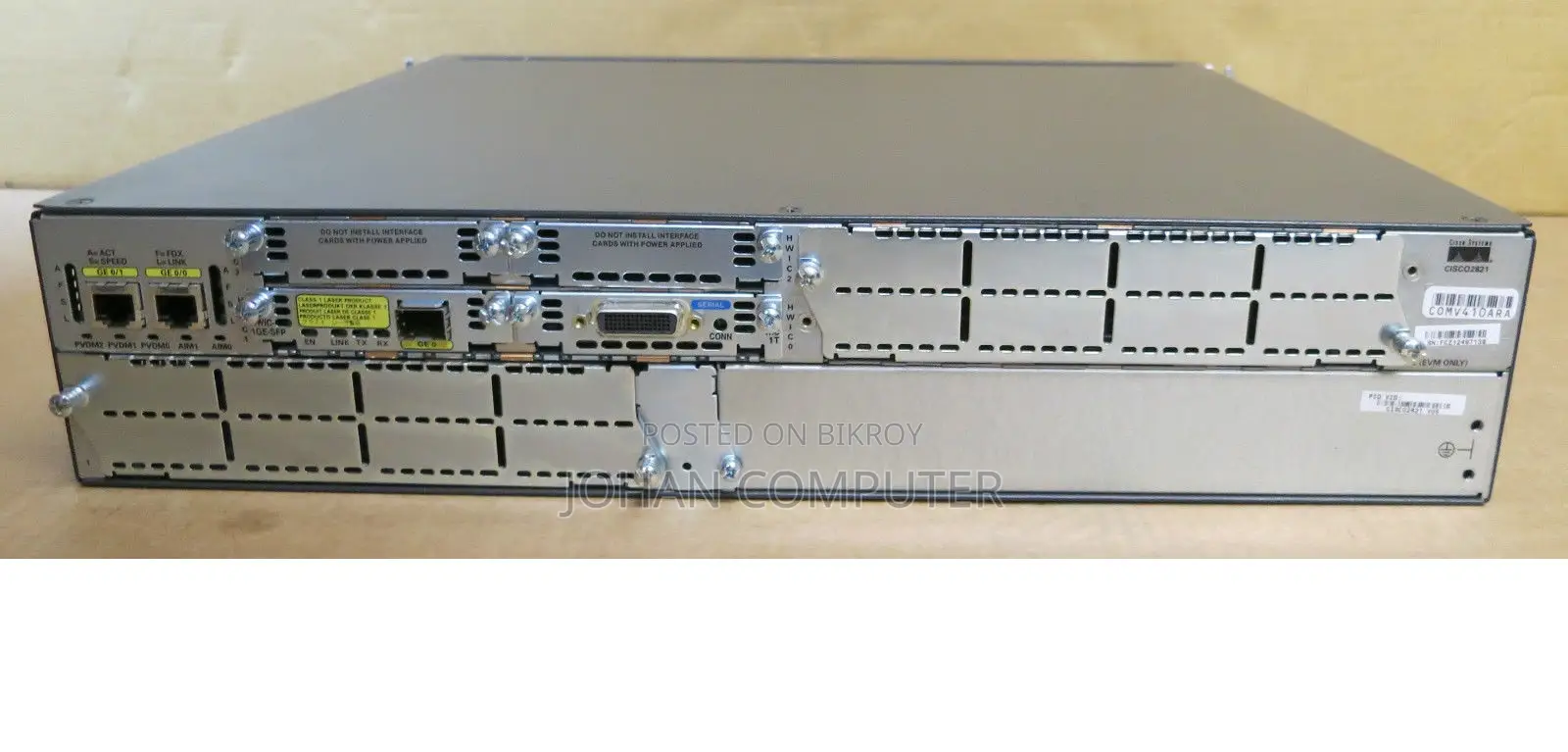 CISCO2821 2821 Integrated Services Router