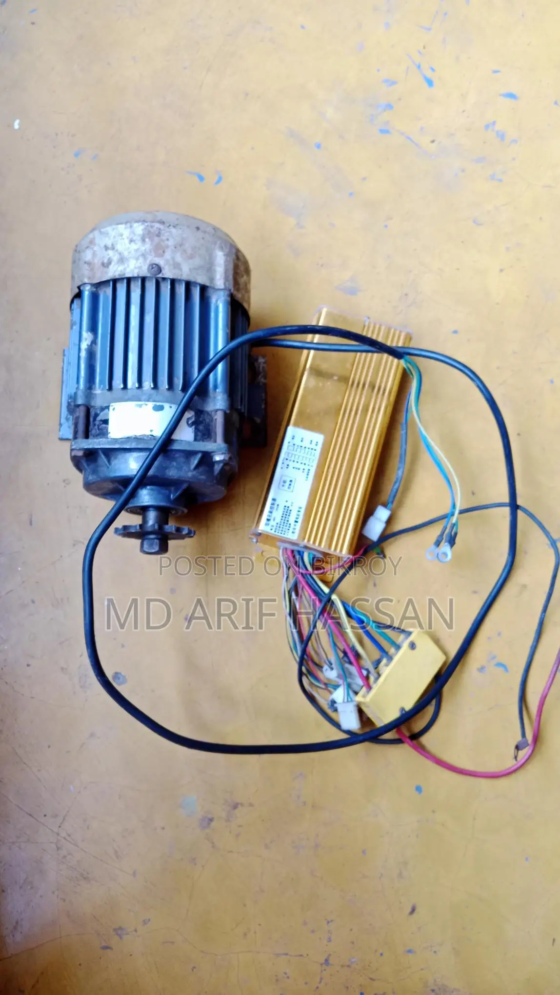 ভ্যান/ রিক্সার মটর 1000w 48v এবং কন্ট্রোলার সহ