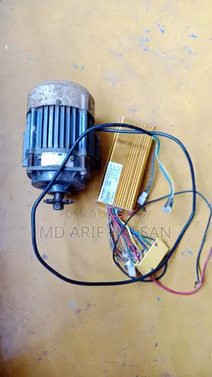 ভ্যান/ রিক্সার মটর 1000w 48v এবং কন্ট্রোলার সহ