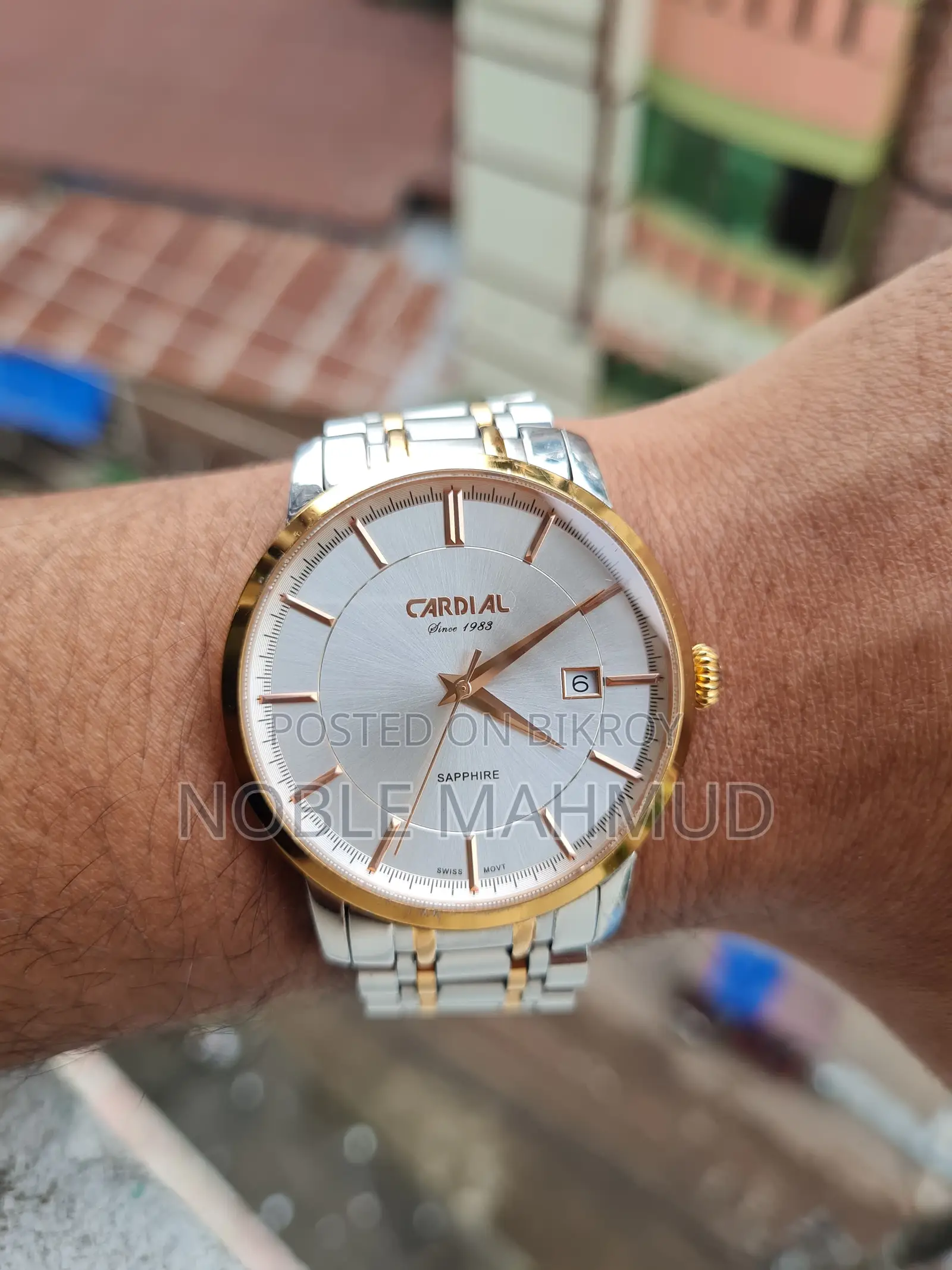 CARDIAL SAPPHIRE SWISS WATCH