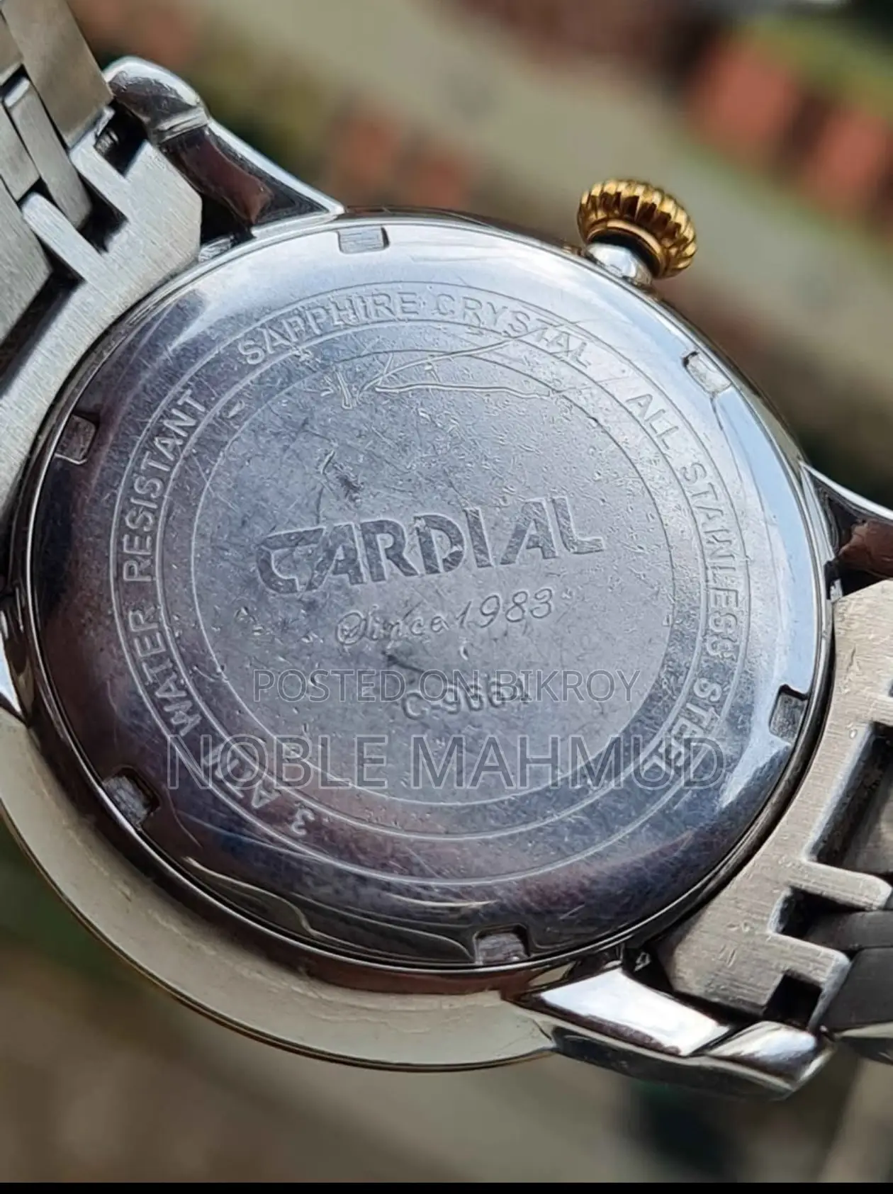 CARDIAL SAPPHIRE SWISS WATCH