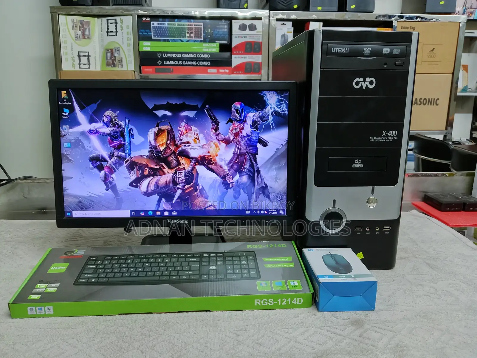 Desktop Computer 4GB Intel Core I3 HDD 500GB