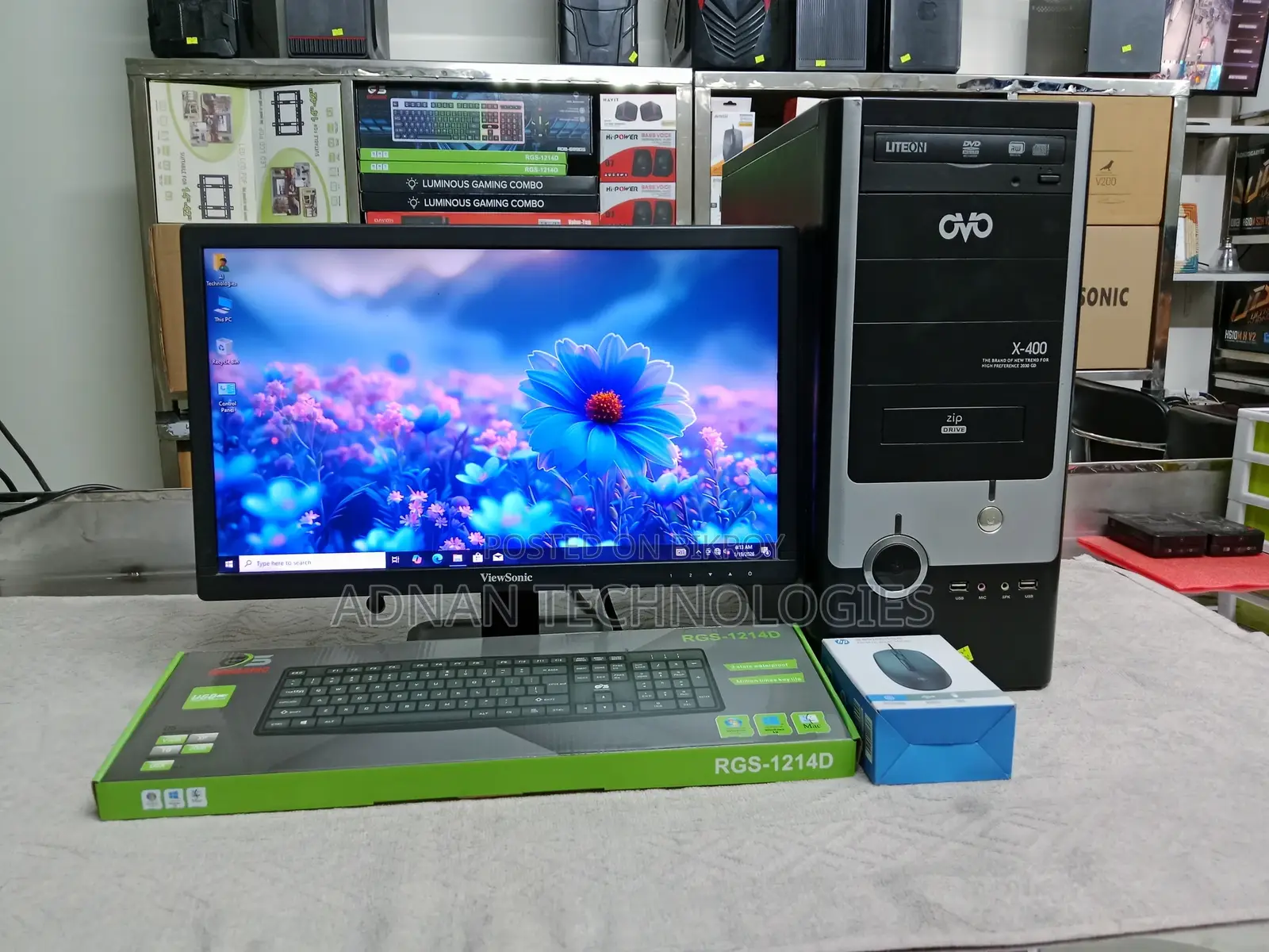 Desktop Computer 4GB Intel Core I3 HDD 500GB