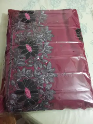 Embroidered Georgette Saree
