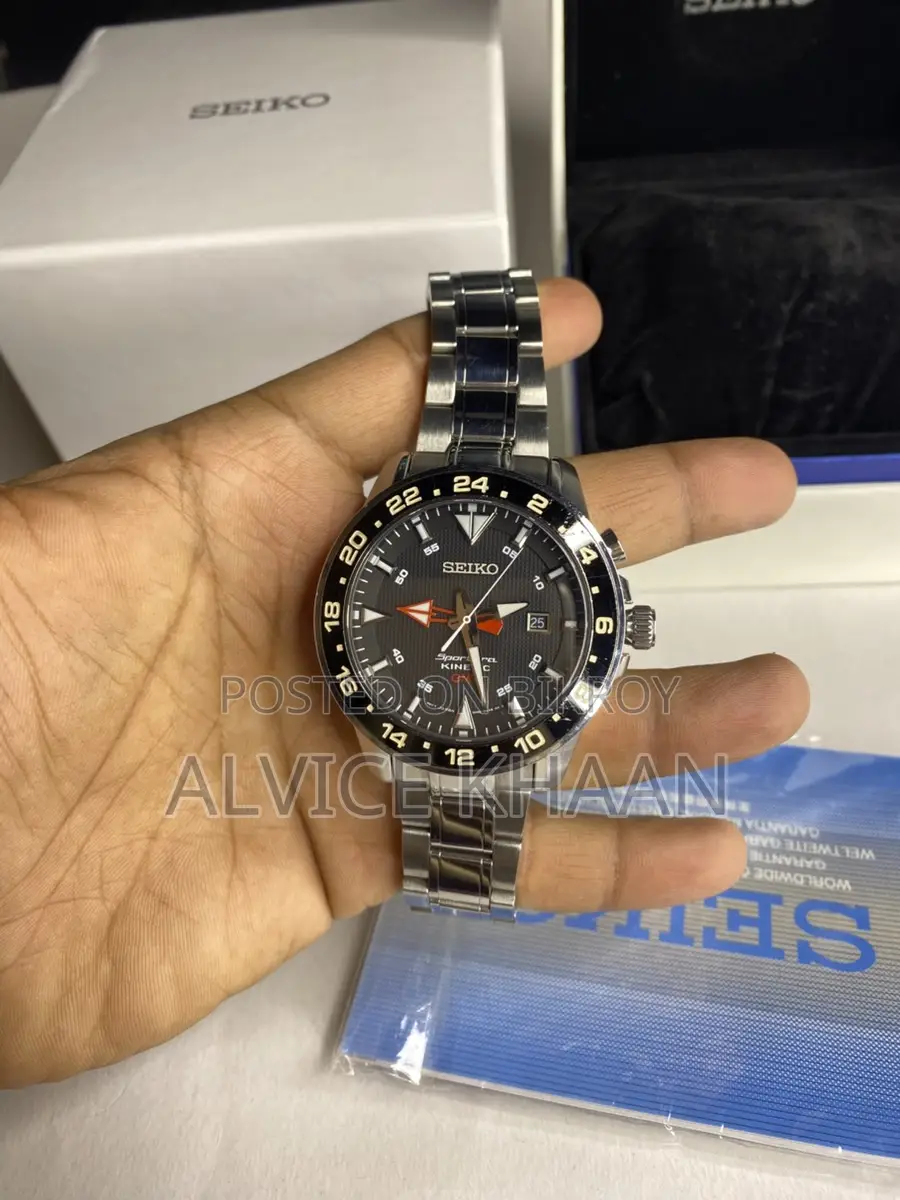 Seiko Sportura Kinetic Gmt Japan Original 44mm