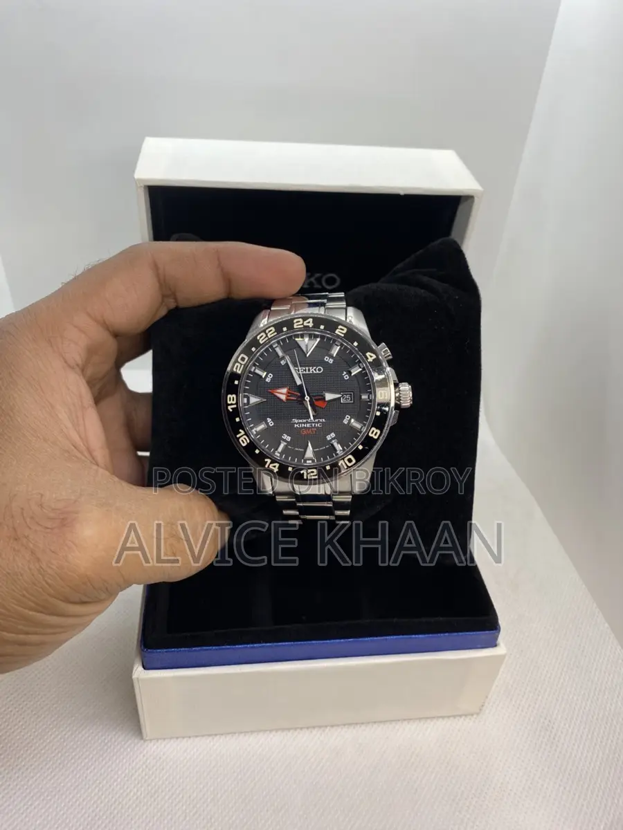 Seiko Sportura Kinetic Gmt Japan Original 44mm