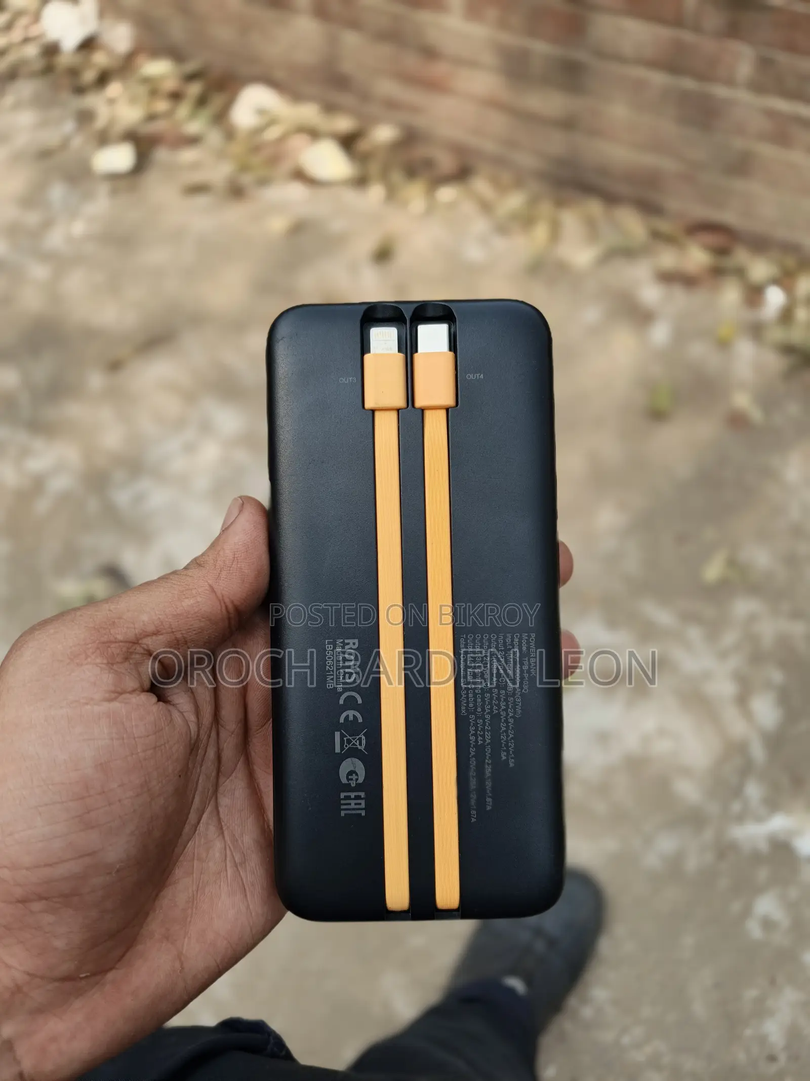 New Power Bank, Tecno 10k Mah