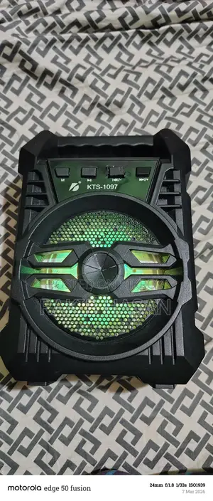 Bluetooth speaker.