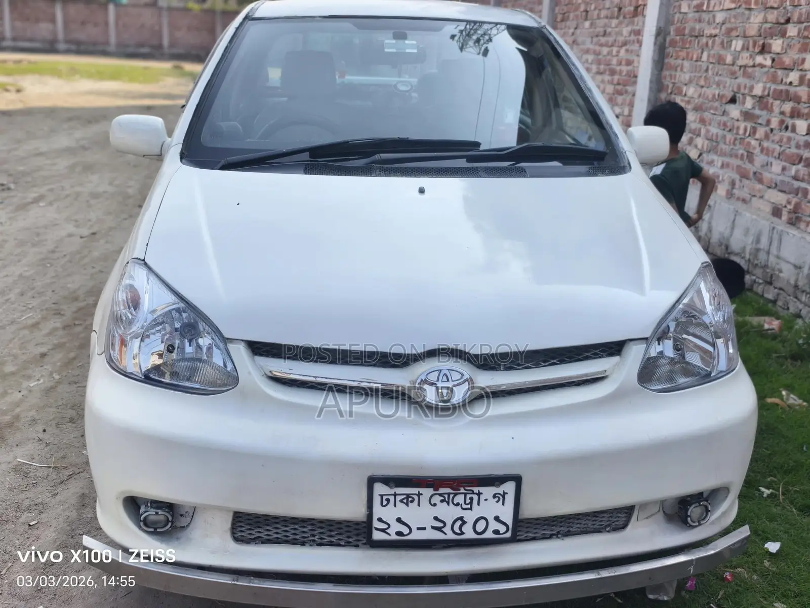Toyota Platz 2003 Pearl
