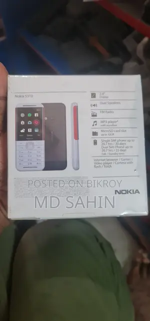 Nokia 5310 নোকিয়া বাটন ৫৩১০ (Used)