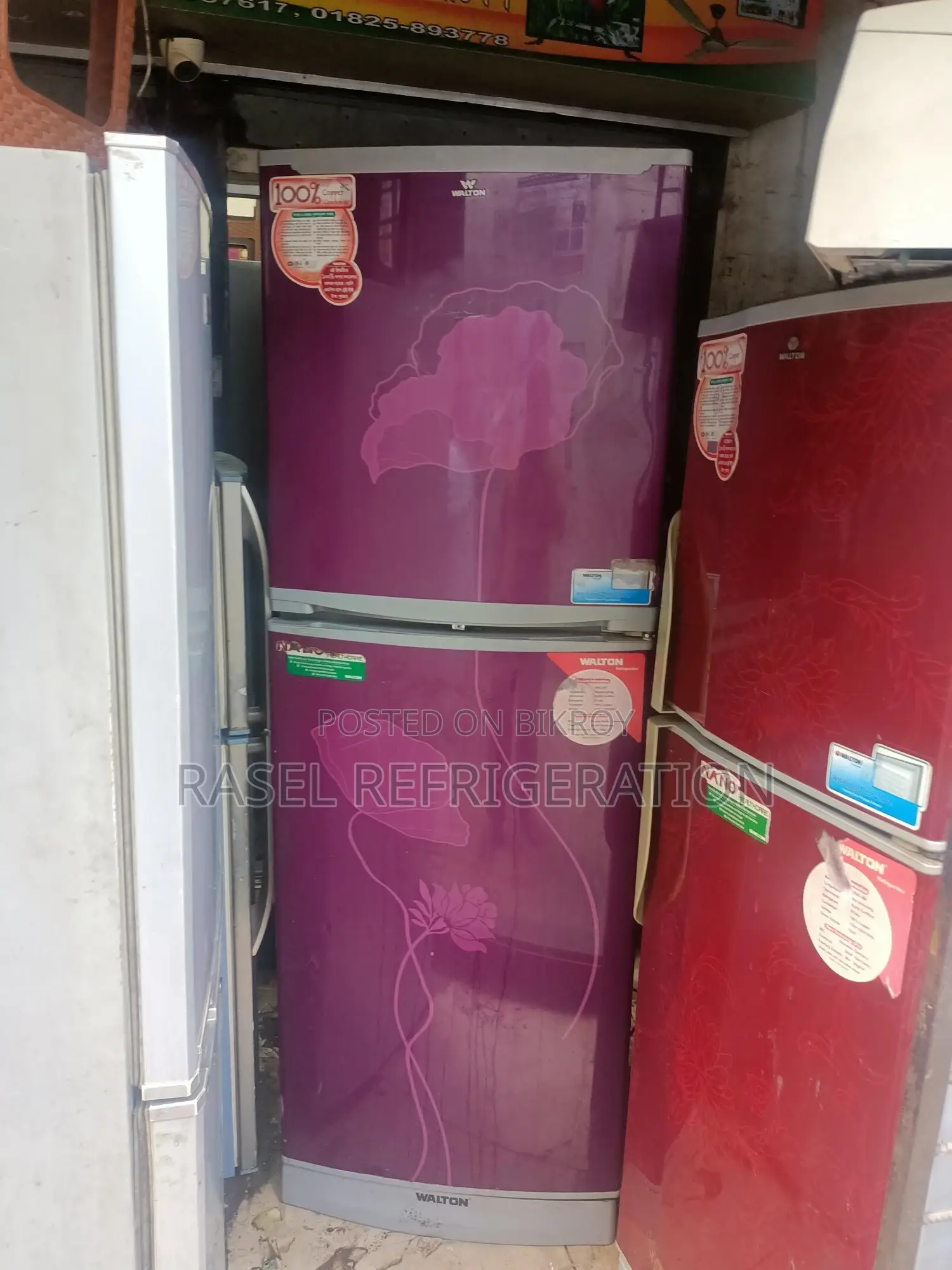 All original 380-liter Walton fridge for sale.