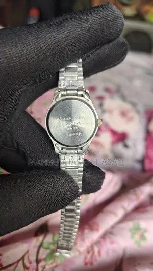 নারীদের ভিনটেজ রেট্রো ডিজাইনার ক্রিশ্চিয়ান ডিওর প্যারিস রিস্টওয়াচ