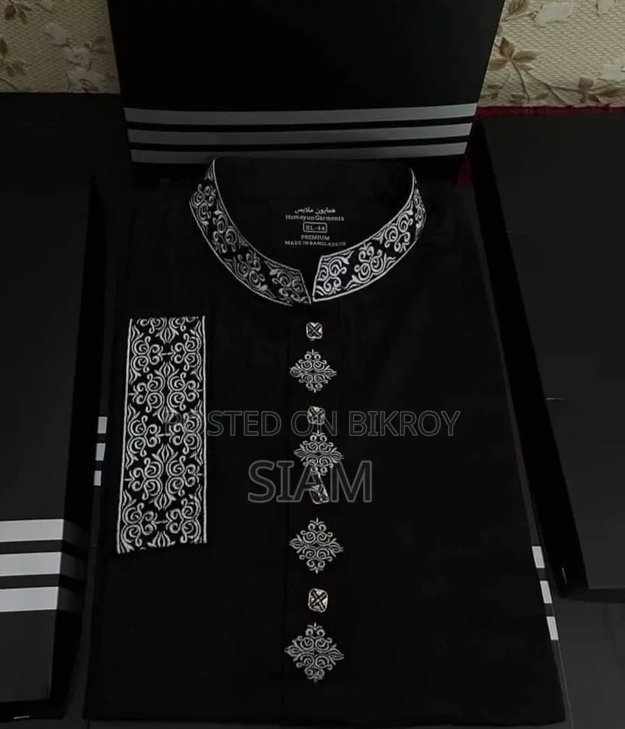 Premium Black Panjabi