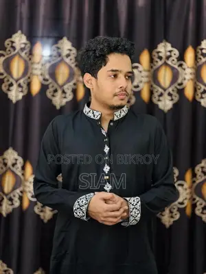 Premium Black Panjabi