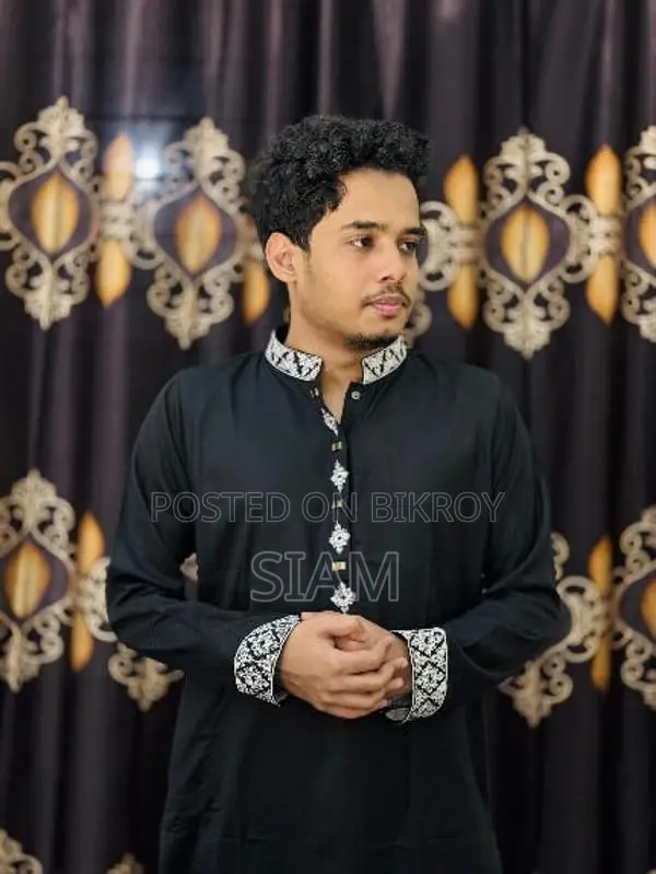 Premium Black Panjabi