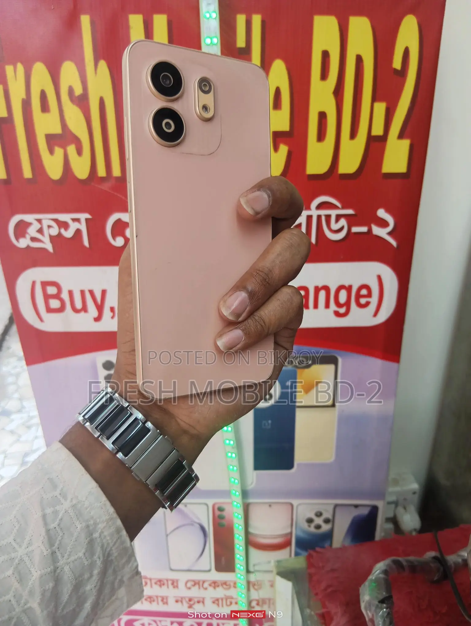 Infinix Smart 9 Ram:4 Rom:128 (Used)