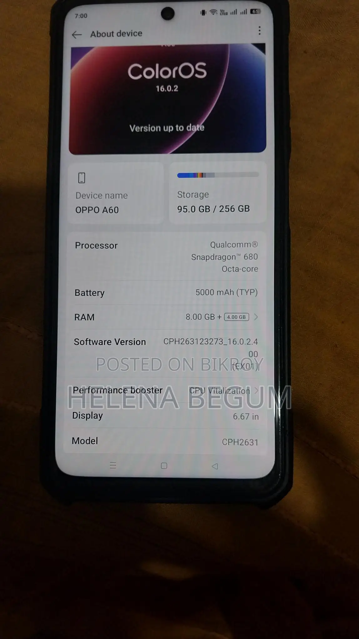 OPPO A60 (Used)