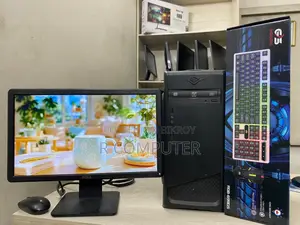 Desktop Computer-DDR-3 PC_Dual Core-HDD 500GB-Dell 19"Monitor_Ram 4GB