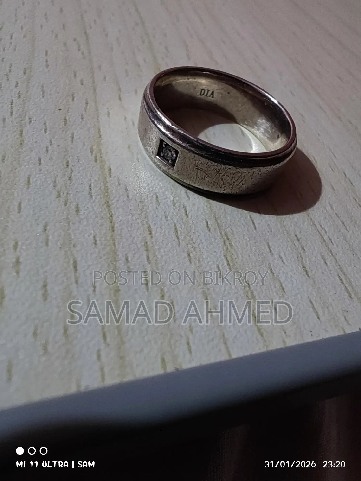 Sterling Silver Wedding Band/Ring