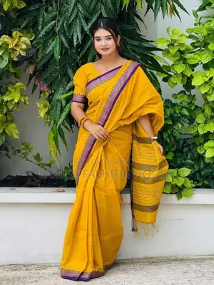 প্রিমিয়াম হাফসিল্ক ব্লাউজ পিস সহ