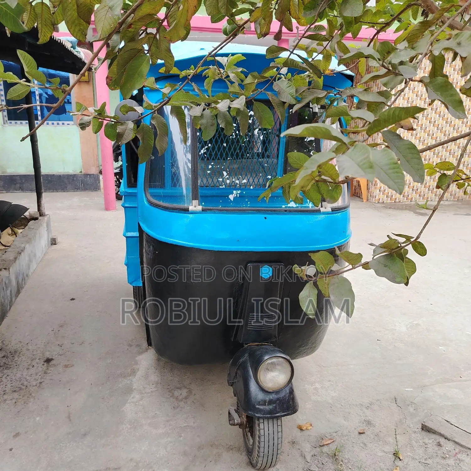 Box Body Mounted on Baby Taxi