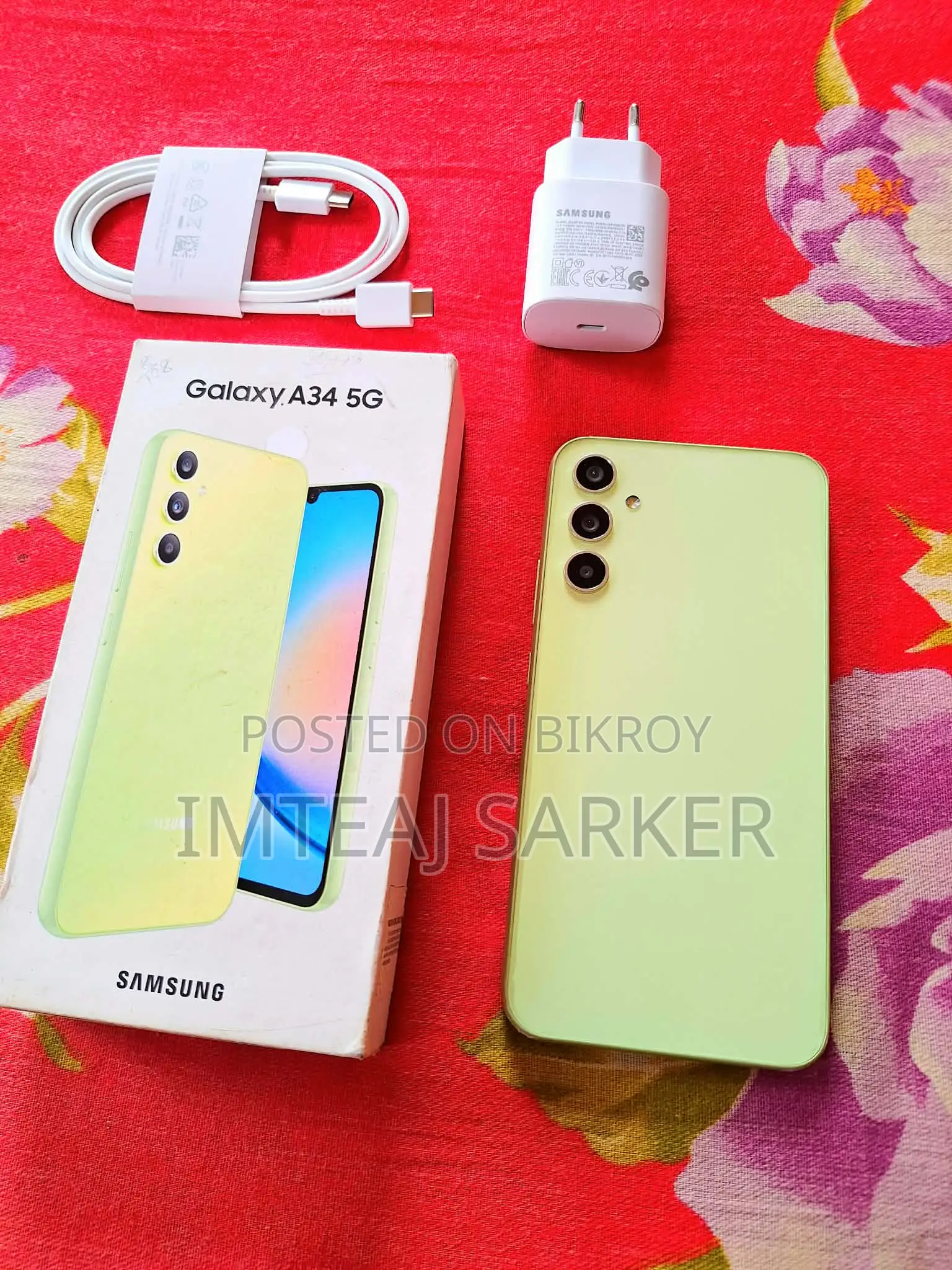 Samsung Galaxy A34 . (Used)