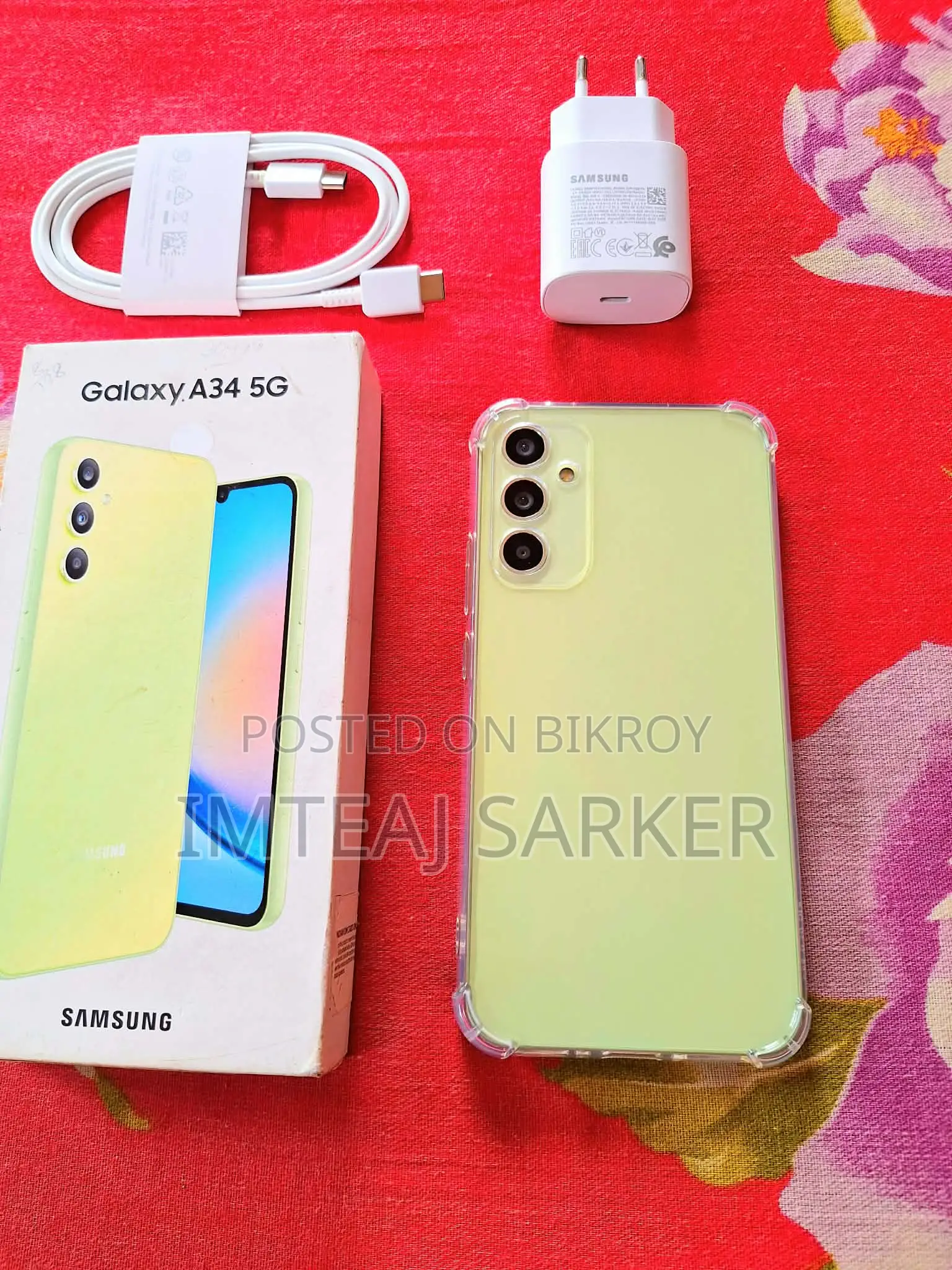 Samsung Galaxy A34 . (Used)