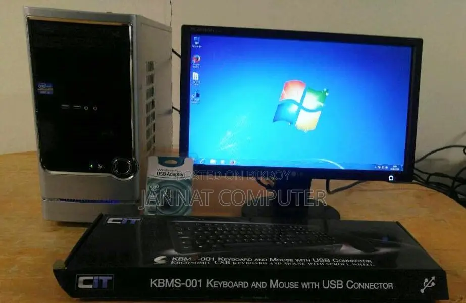 Dual Core+রোম 500GB+রাম 4GB এবং +LG 19''LED