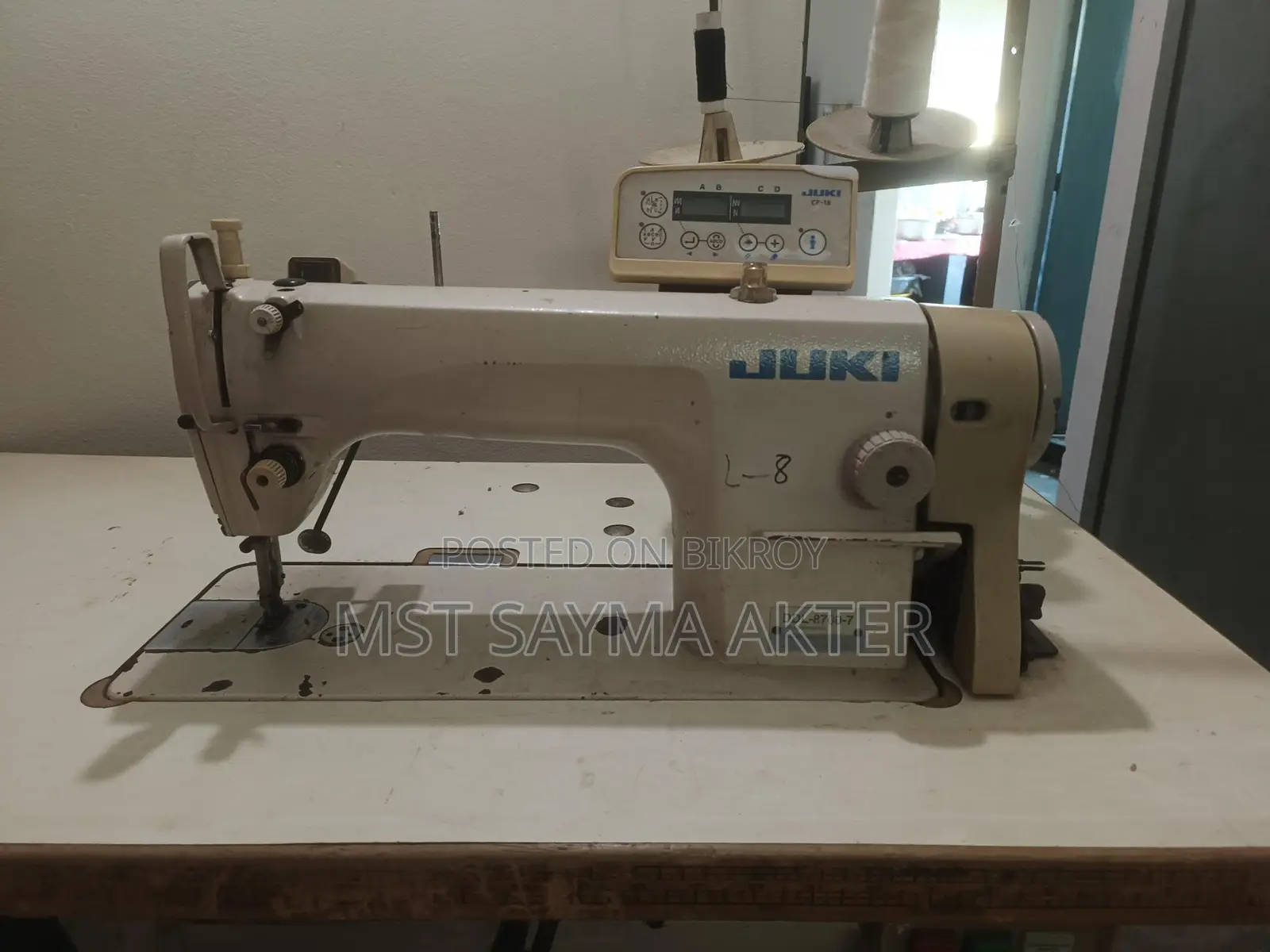 JUKI Plain Mechine, Model- DDL-8700-7, Brand- Made In Japan.