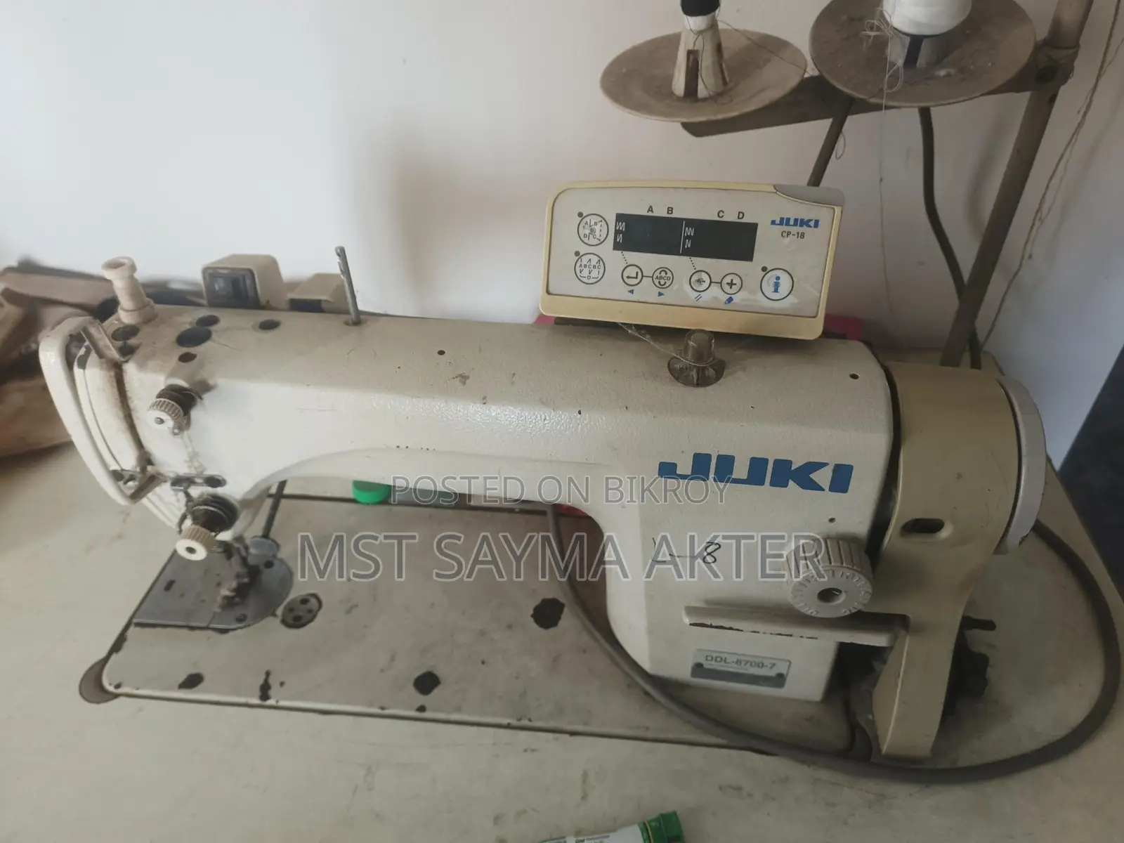 JUKI Plain Mechine, Model- DDL-8700-7, Brand- Made In Japan.
