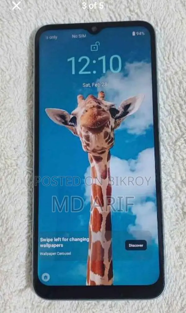 Realme C33 Ram,4+4 GB Rom 128GB (Used)
