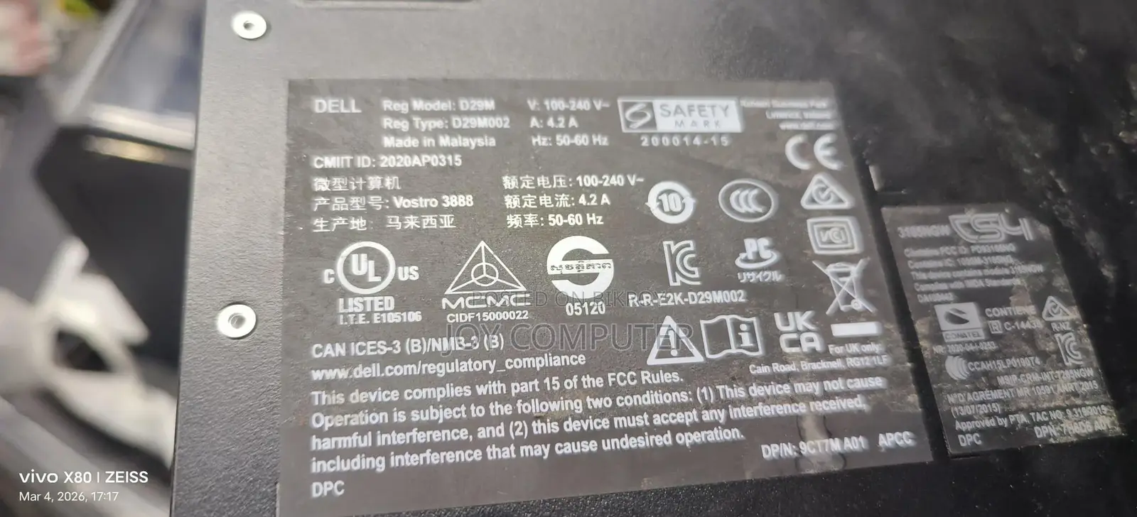 CPU Core i3 10th Gen