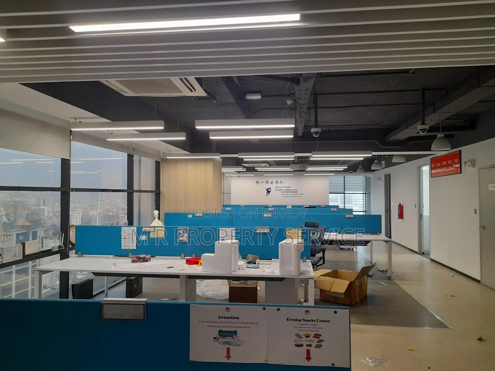 6050 Sqft Nice Open Commercial property rent in Gulshan Avenue
