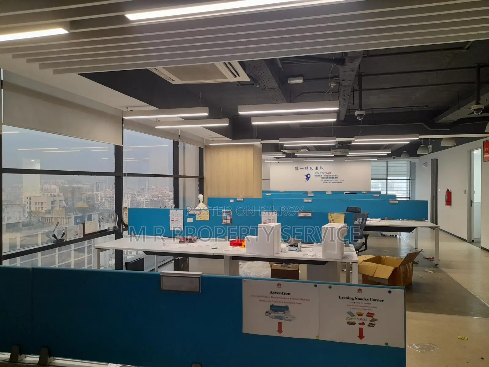 6050 Sqft Nice Open Commercial property rent in Gulshan Avenue