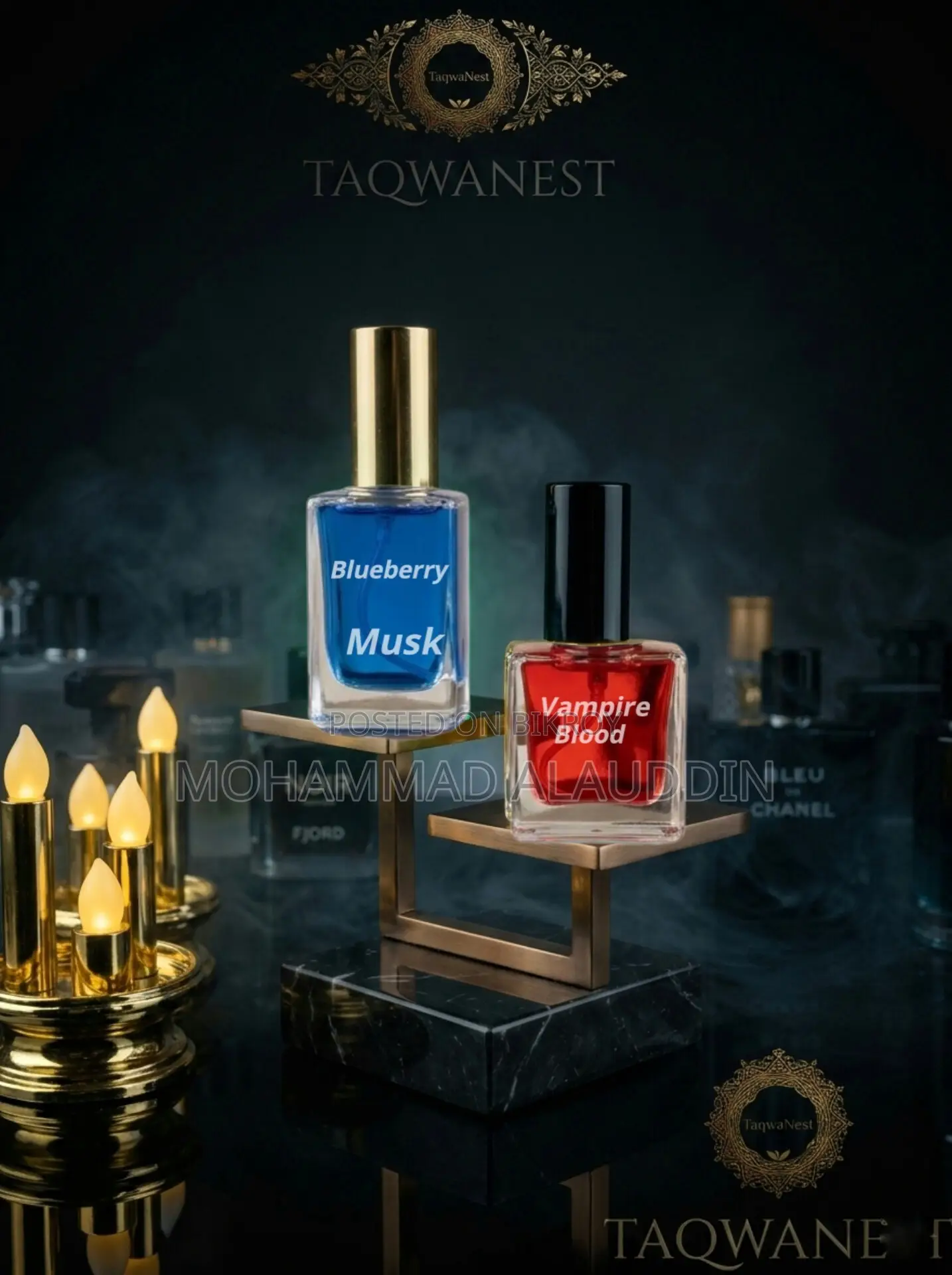 BLUEBARRY & Vampire Blood Perfumes
