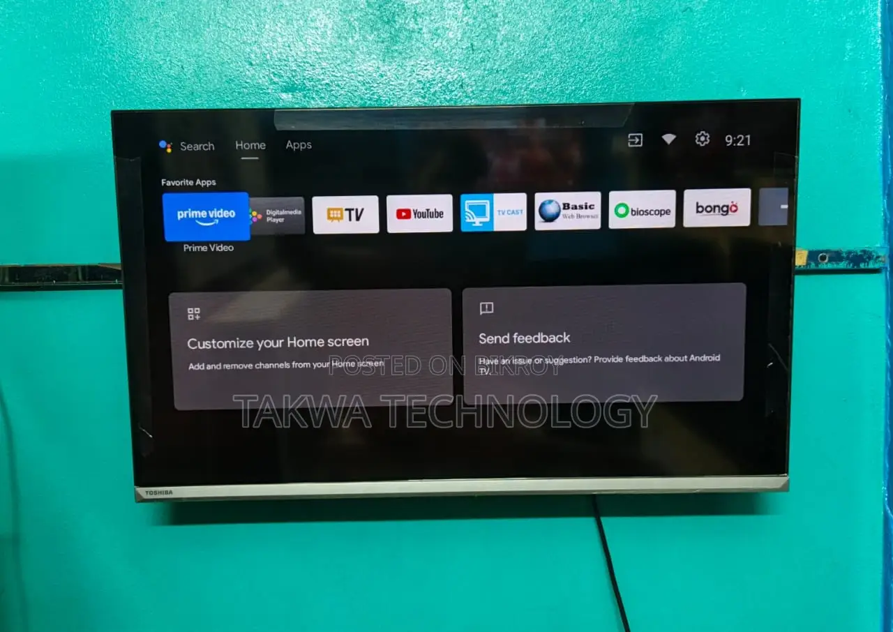 Toshiba-32" Inche Android Framless Voice Control Korean TV