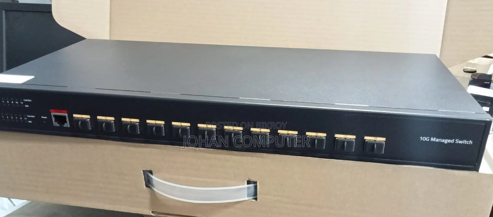 10G 12Port Manage Switch